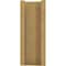 Ekena Millwork 5 1/2-in W x 14-in D x 14-in H Balboa Block Rough Cedar Woodgrain TimberThane Outlooker, Primed Tan OUTUR055X14X14BOA44RCPR - alternate 4